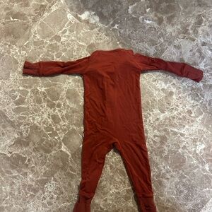 Little Sleepies Rust Footie One Piece